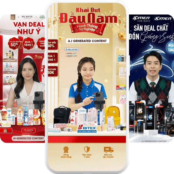 Xu Hướng AI Livestream: Kỷ Nguyên Mới Của Thương Mại Điện Tử Tại Việt Nam